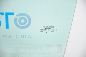 Glass of the rear left door Toyota Prius 30 10-15 no fastening, scratches