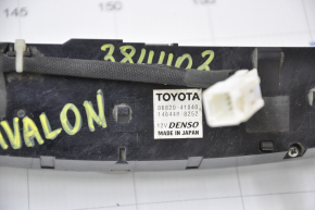 Toyota Avalon 05-10 display control, worn overlay and joystick, scratches