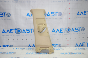 Upper center pillar trim left Toyota Avalon 13-15 beige, dry cleanable