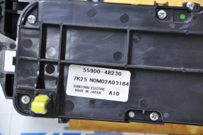 Climate control Toyota Highlander 08-10 auto under 3 rows buttons are rubbed