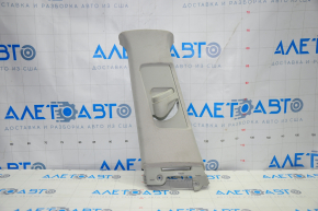 Center pillar trim upper belt left Toyota Avalon 13-15 gray, for dry cleaning