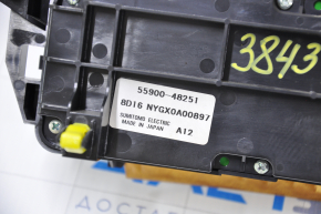 Climate control Toyota Highlander 08-10 auto 2 zone erased