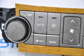 Climate control Toyota Highlander 08-10 auto 2 zone erased