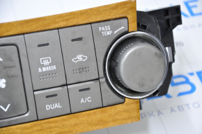 Climate control Toyota Highlander 08-10 auto 2 zone erased