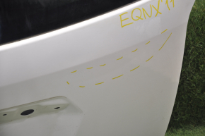 Naked tailgate with glass Chevrolet Equinox 10-17 white WA8624, dent, rubbed glass
