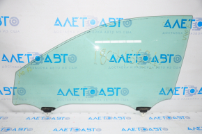 Glass door front left Toyota Camry v40 scratches