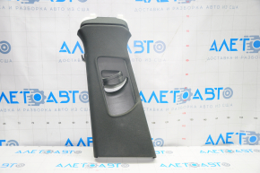 Upper center pillar trim left belt Audi Q5 8R 09-17 black, worn, for dry cleaning