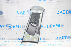 Upper center pillar trim left belt Audi Q5 8R 09-17 black, worn, for dry cleaning