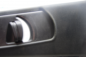 Upper center pillar trim left belt Audi Q5 8R 09-17 black, worn, for dry cleaning