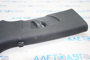 Upper center pillar trim left belt Audi Q5 8R 09-17 black, worn, for dry cleaning