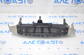 Climate control Lexus CT200h 14-17 broken mounts trim, scratches, rubbed glass