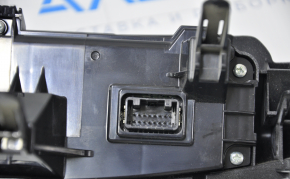 Climate control Lexus CT200h 14-17 broken mounts trim, scratches, rubbed glass