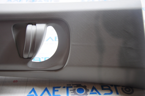 Center pillar trim upper belt right VW Tiguan 18-24 gray, worn