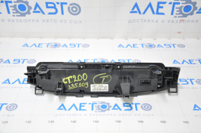 Climate control Lexus CT200h 11-13 wiped glass