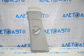 Upper center pillar trim left VW Tiguan 18-24 gray, worn