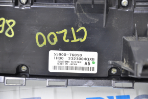 Climate control Lexus CT200h 11-13 scratch on glass