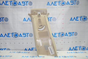 Center pillar trim upper belt right VW Tiguan 09-17 beige, without plug, scratch