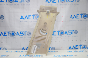 Center pillar trim upper belt left VW Tiguan 09-17 beige, scratch, without plug