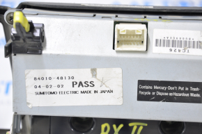 Monitor, display Lexus RX300 RX330 RX350 RX400h 04-09 USA scratches, abrasions