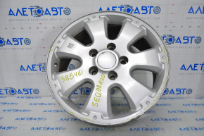 Wheel disk R20 Toyota Sequoia 08-17 curb, broken center cap