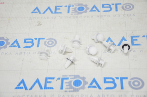 Clips for door trim panel front right Tesla Model X 16-21 9 pcs incomplete