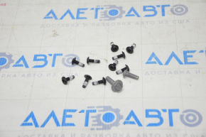 Tesla Model X 16-21 Front Right Door Hardware 12 pcs incomplete