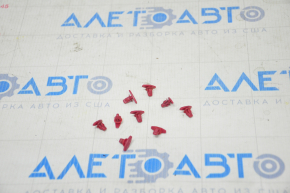 Tesla Model X Rear Hood Seal Clips 16-21 9 pcs set