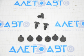 Clip for fastening the fender liner front right Tesla Model X 16-21 9pcs