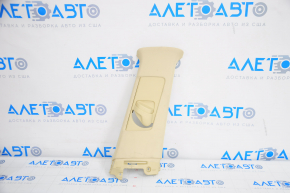 Toyota Avalon 13-15 right center pillar upper belt trim, beige