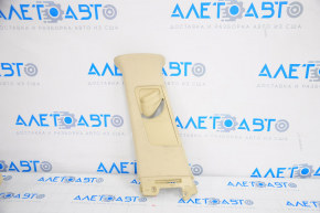 Upper center pillar trim, left belt, Toyota Avalon 13-15, beige, for re-stitching