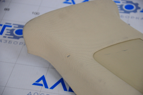 Upper center pillar trim, left belt, Toyota Avalon 13-15, beige, for re-stitching
