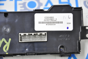 Climate control Nissan Rogue 14-16 manual without overlay