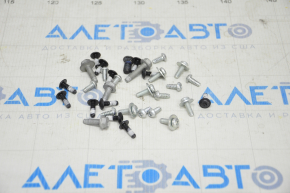 Door hardware rear right Tesla Model X 16-21 33 pcs incomplete