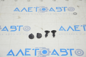 Airbag clips side curtain rear right Tesla Model X 16-21 4 pcs set