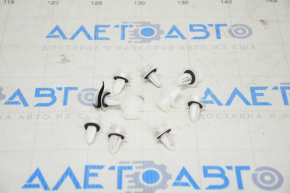Door trim clips rear right Tesla Model X 16-21 10 pcs incomplete