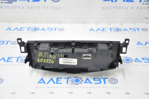 Climate control Nissan Altima 13-15 manual overlay is worn out