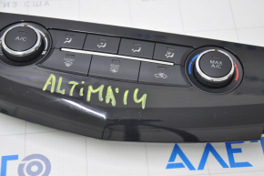 Climate control Nissan Altima 13-15 manual overlay is worn out