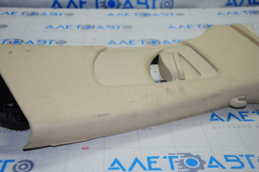 Upper right center pillar trim belt Audi A4 B8 13-16 rest sedan, beige, for dry cleaning