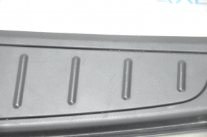 Trunk opening trim inner lower Tesla Model X 16-21 black, scratches