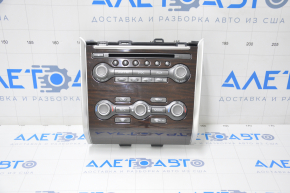 Climate control and audio control Nissan Pathfinder 13-16 without navigation under the tree scratched on the overlay and the knob