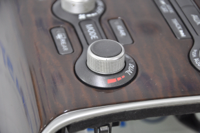 Climate control and audio control Nissan Pathfinder 13-16 without navigation under the tree scratched on the overlay and the knob