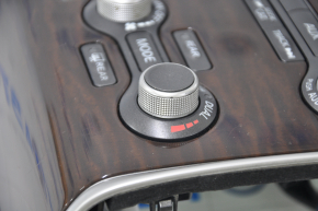 Climate control and audio control Nissan Pathfinder 13-16 without navigation under the tree scratched on the overlay and the knob