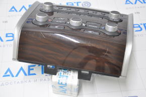 Climate control and audio control Nissan Pathfinder 13-16 without navigation under the tree scratched on the overlay and the knob