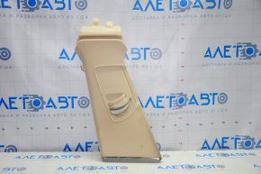 Upper center pillar trim left belt Audi A4 B8 13-16 rest sedan, beige, tear, for dry cleaning