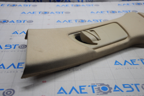 Upper center pillar trim left belt Audi A4 B8 13-16 rest sedan, beige, tear, for dry cleaning