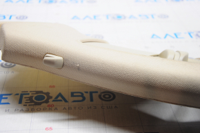 Upper center pillar trim left belt Audi A4 B8 13-16 rest sedan, beige, tear, for dry cleaning