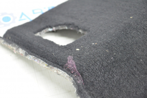 Tesla Model X 3rd Row Floor Mat 16-21 Under Seat Black Dry Finish