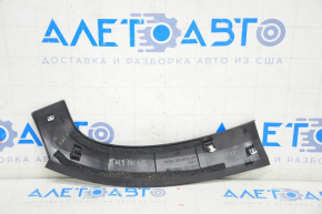 Trunk opening trim inner right Tesla Model X 16-21 black