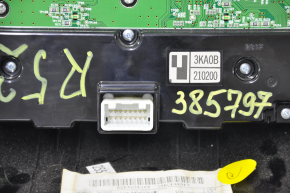 Climate control and audio control Nissan Pathfinder 13-16 without navigation scratches on the lining