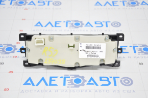 Climate control and audio control Nissan Pathfinder 13-16 auto scratch on the knob and button
